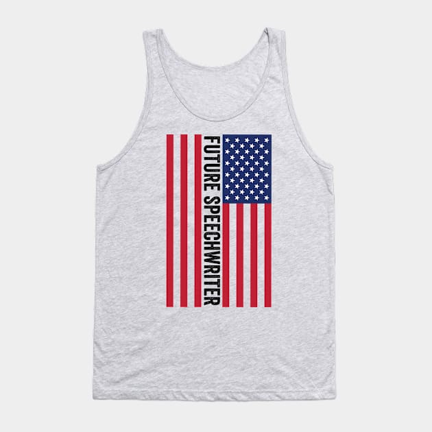 Future Speechwriter Tank Top by Saimarts